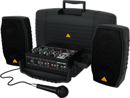 Behringer PPA200 draagbare PA set